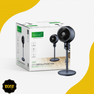 Ventilator s postoljem Green Tech 35W, 9", timer