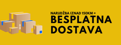 NARUDŽBA IZNAD 150KM = BESPLATNA DOSTAVA